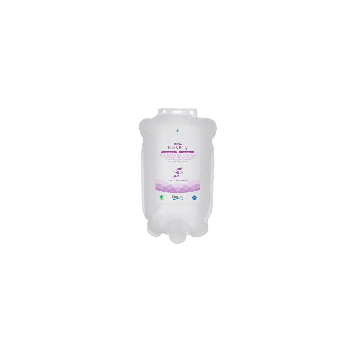 Shower soap STERISOL Ultra Hair&Body 2,5L