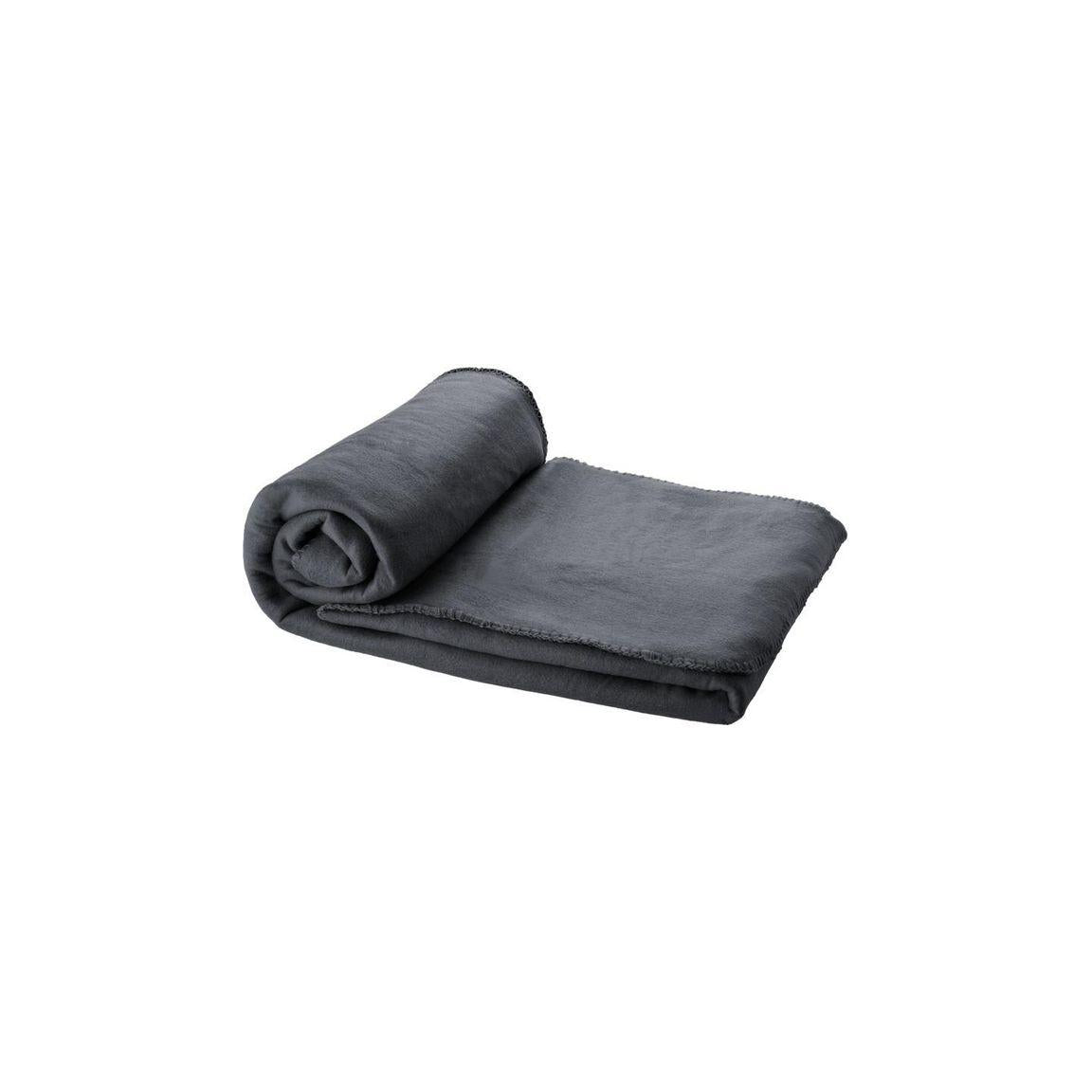 Fleece blanket Huggy I bag dark grey
