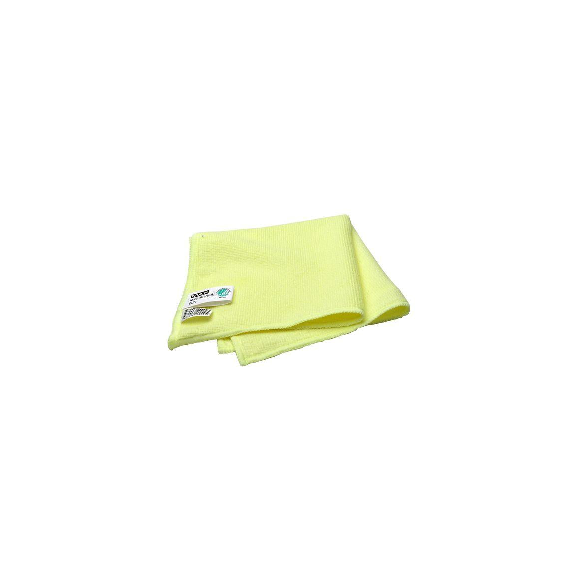 Microfibre cloth MAX 32x32cm yellow 10/pack