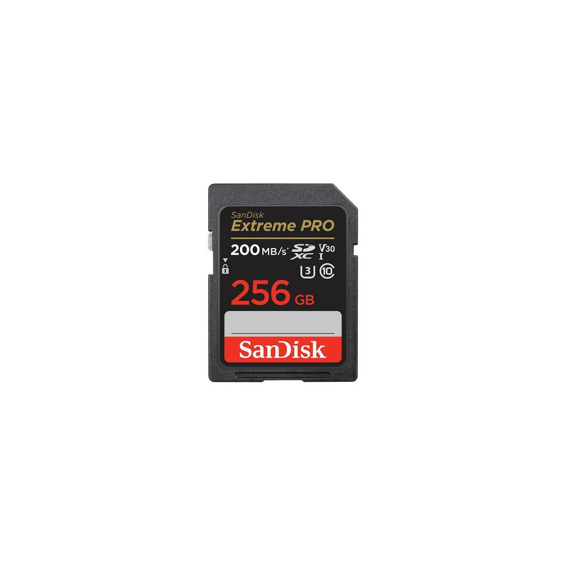 Memory card SANDISK SDHC Extreme Pro256GB