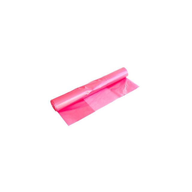 Plastic bag ESD LDPE 125L 50my pink 10/rl