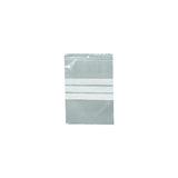 Ziplock bag writing field 80x120mm 100/pc