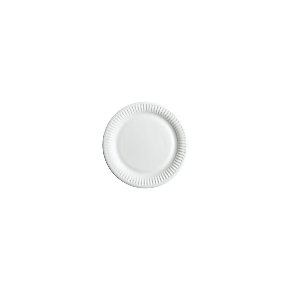 Paper plate 23cm Swan 50/pack