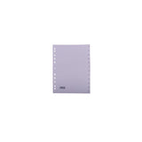 Plastic register PLASTOREG A4 Jan-Dec gr fl