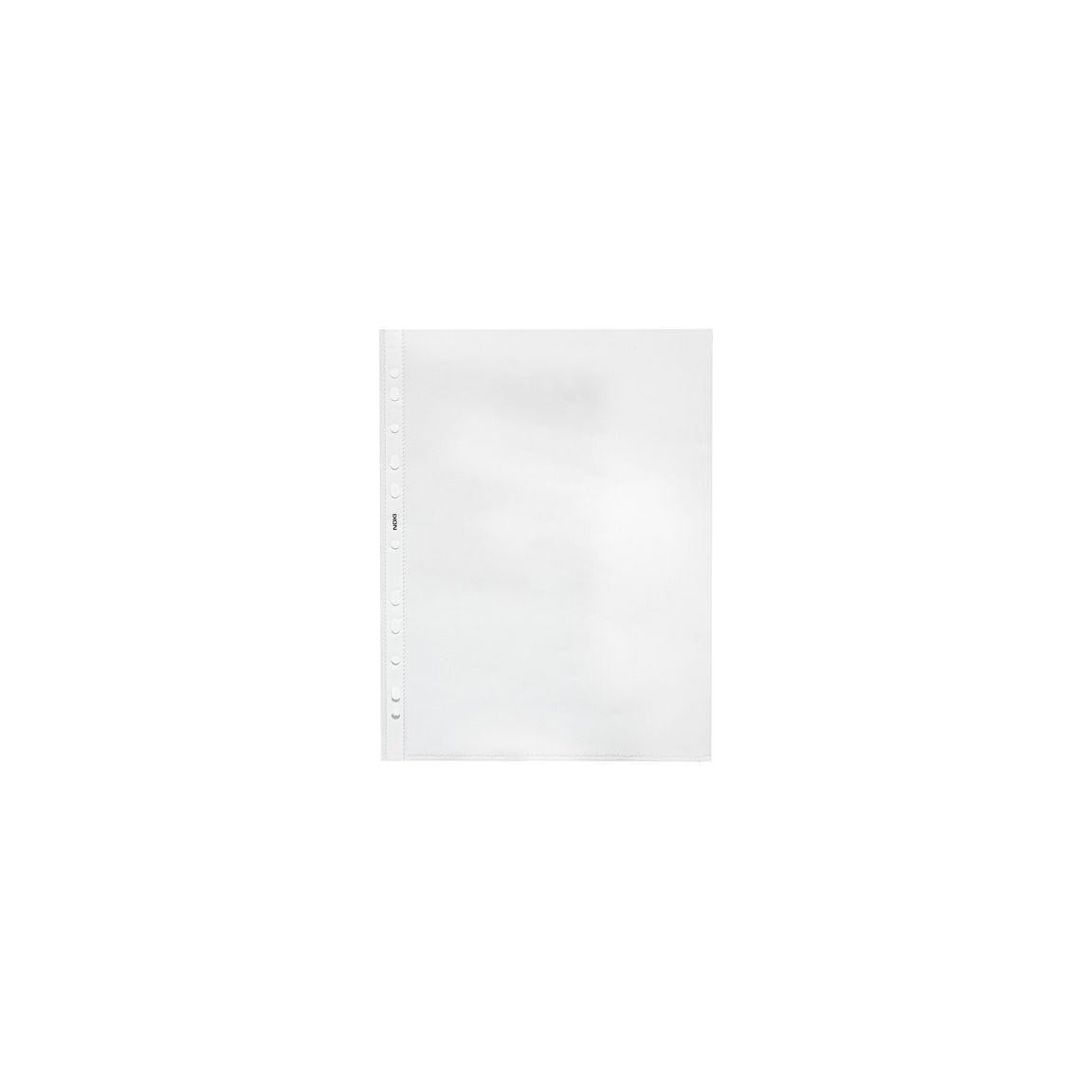 Plastic pocket NOKI A4 clear 0,10mm 100/pc