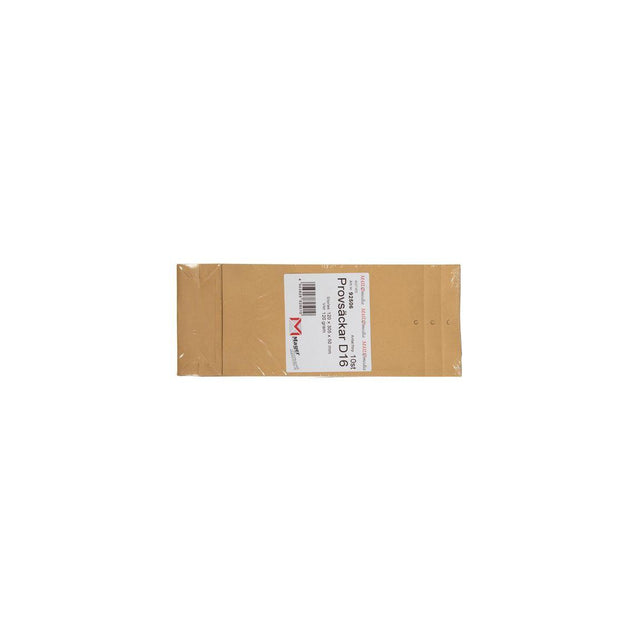 Sample bag no.16 125x290x40mm 10/pack