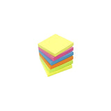 Notes LYRECO prem 75x75mm summer 6/pc