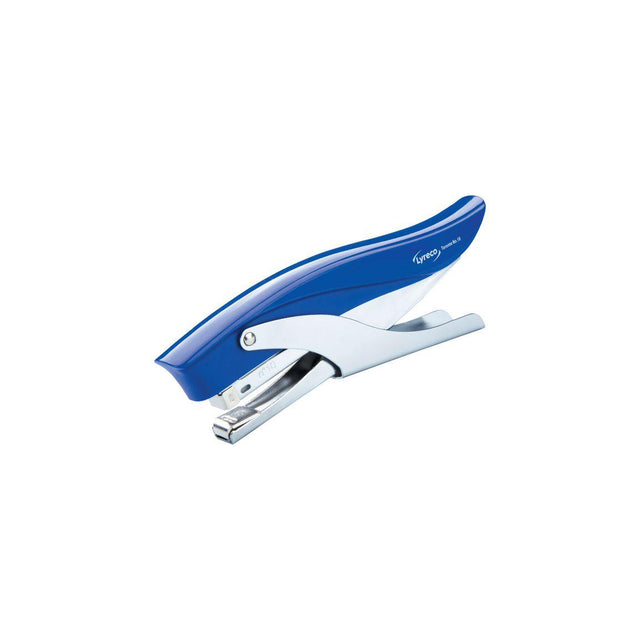 Stapling pliers LYRECO blue 15 sheets