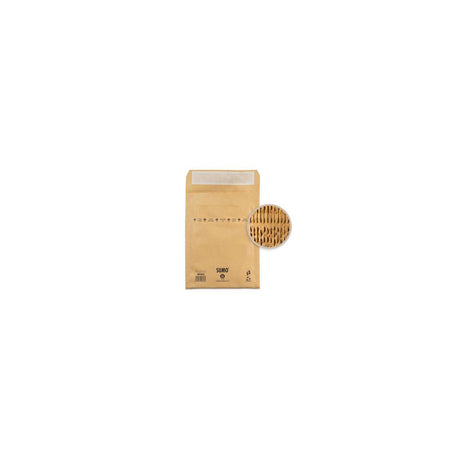 Bag padded SUMO 145x215mm brown 100/pc