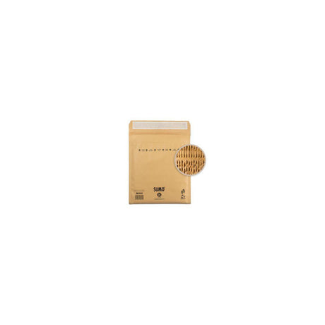 Bag padded SUMO 215x265mm brown 50/pc