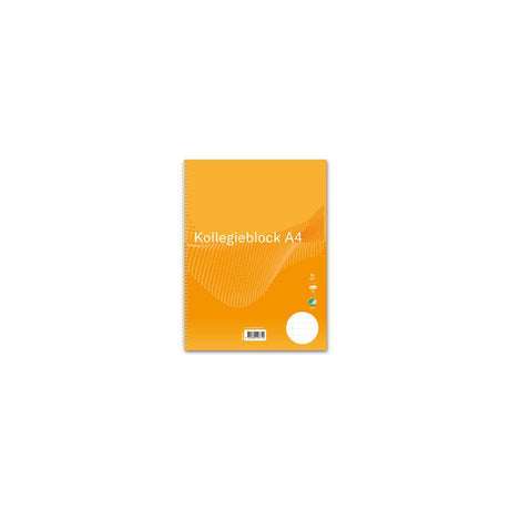 College notebook FW A4 60g 70bl line h yellow