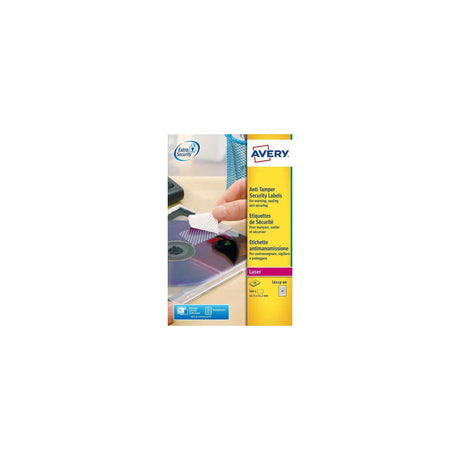 Label AVERY 45,7x21,2mm white 960/pc