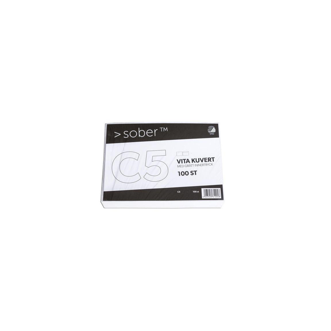 Envelope consumer C5 90g strip 100/pack