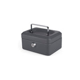 Cash box 115x150x80mm dark grey