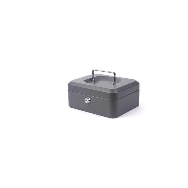 Cash box 160x200x90mm dark grey