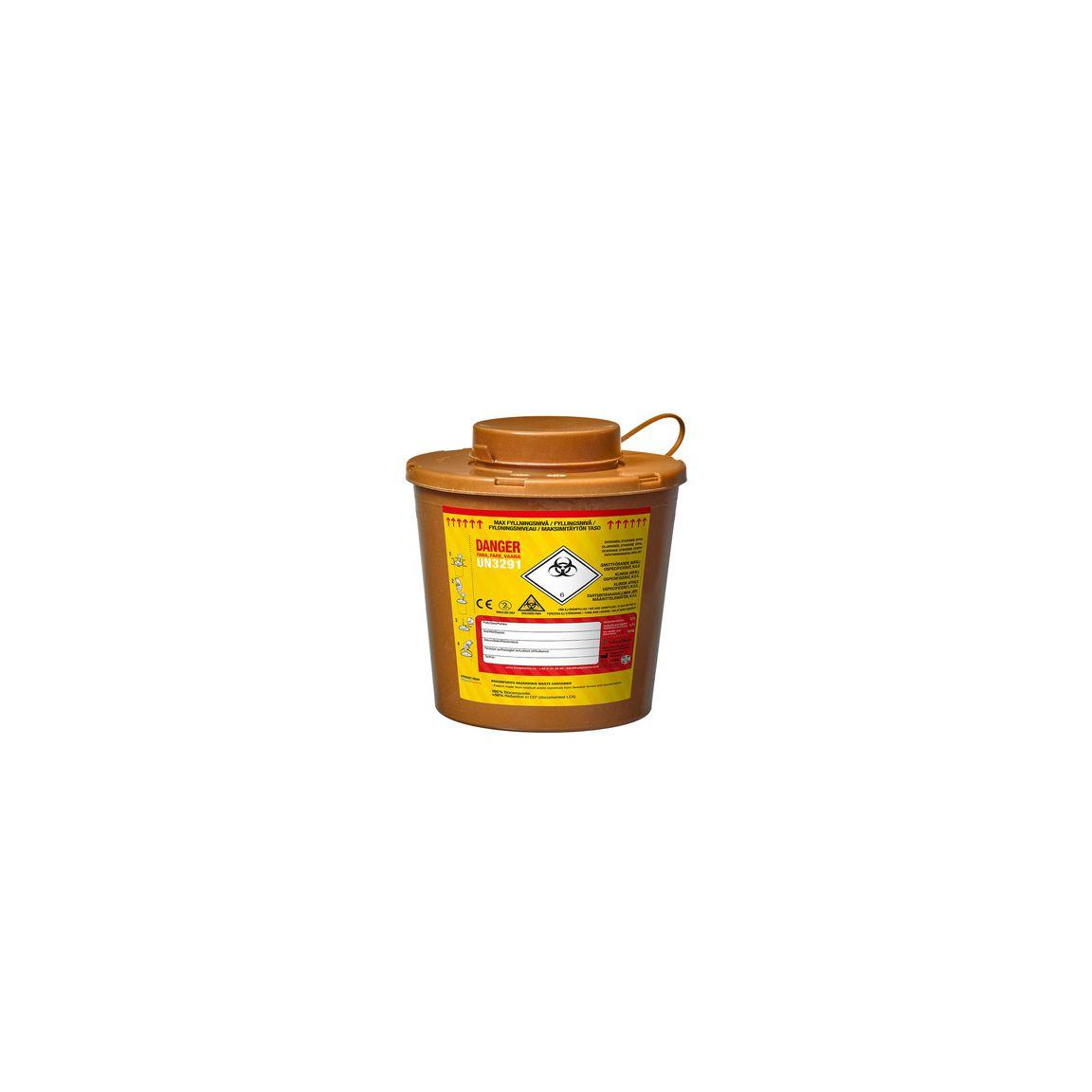 Canister+lid WOODSAFE 2L