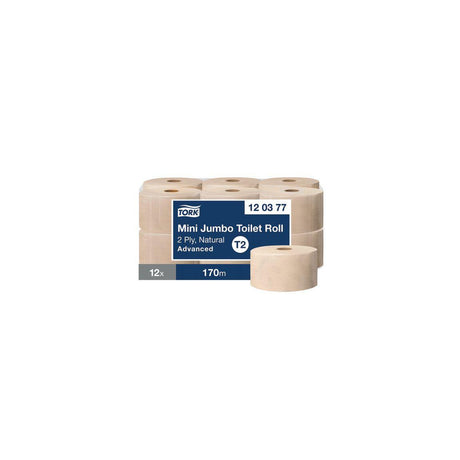 Toilet paper TORK Adv T2 natural 12/pack
