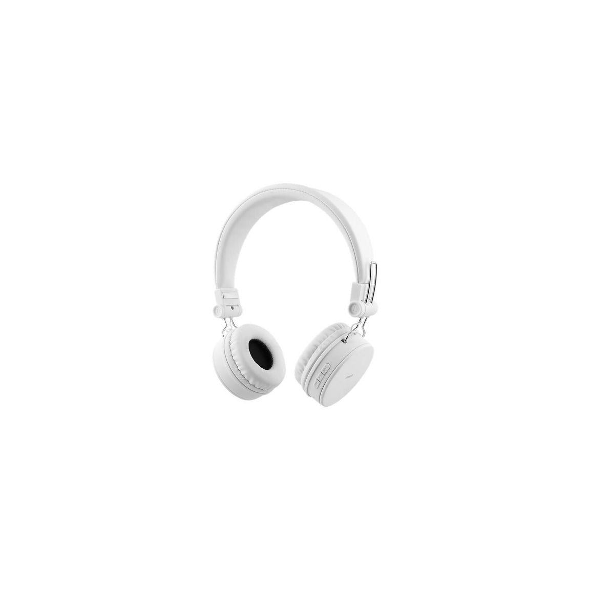 Headset STREETZ On-Ear BT white