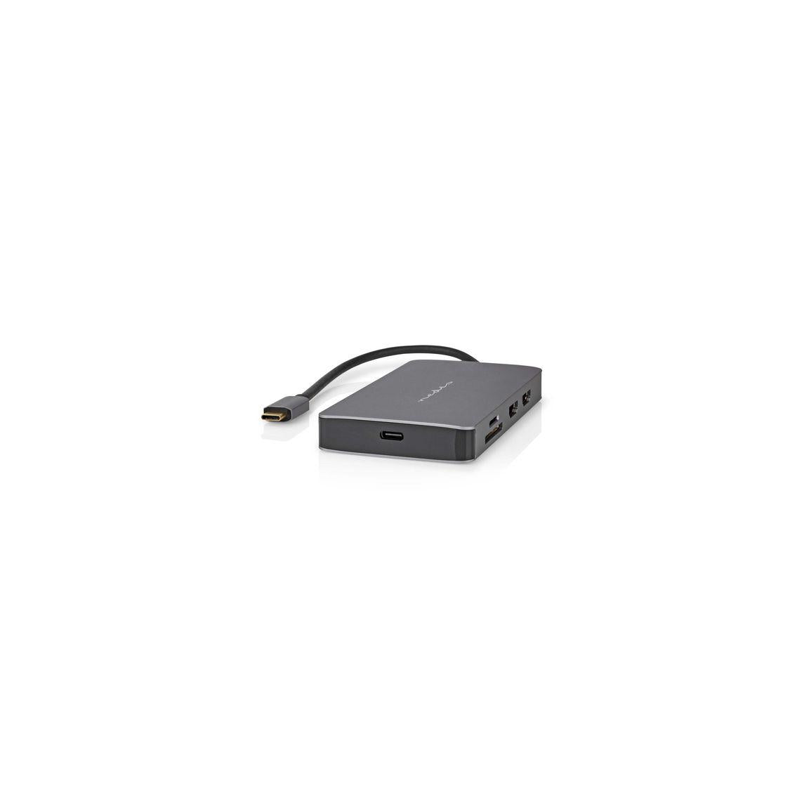 Docking station NEDIS USBC/USBA/2xHDMI