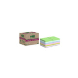 Notes POST-IT SS 76x76mm re black.f 12/pc
