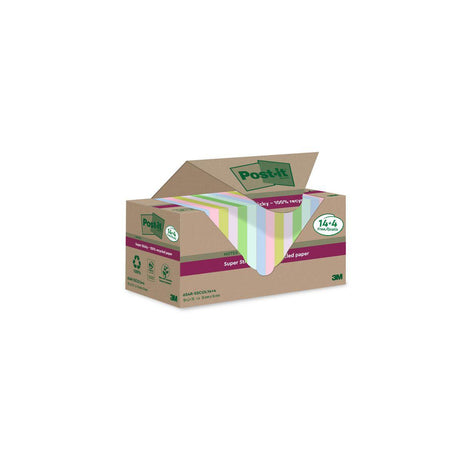 Notes POST-IT SS 76x76mm re black.f 18/pc
