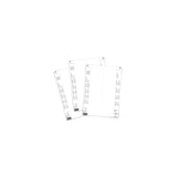 Insert logistics pockets 297x74 240/pc