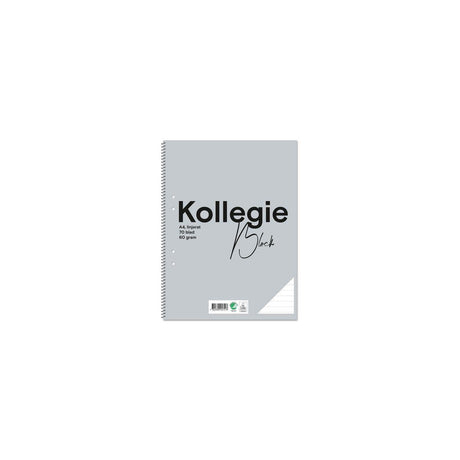 College notebook FW A4 60g 70bl line h grey