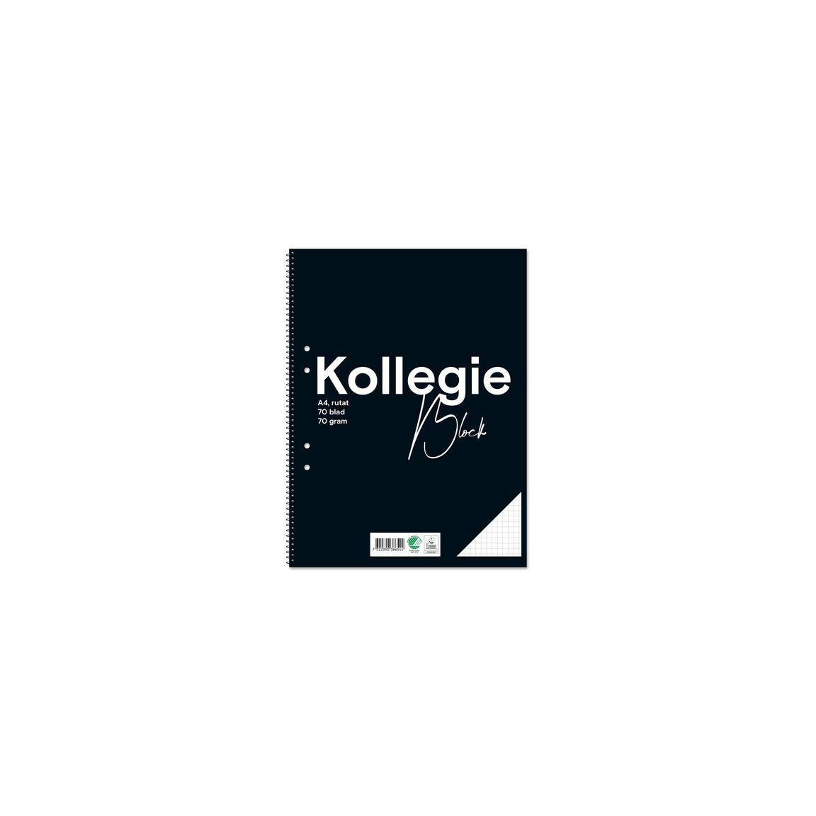 Collegiate notebook FW A4 70g 70bl rut
