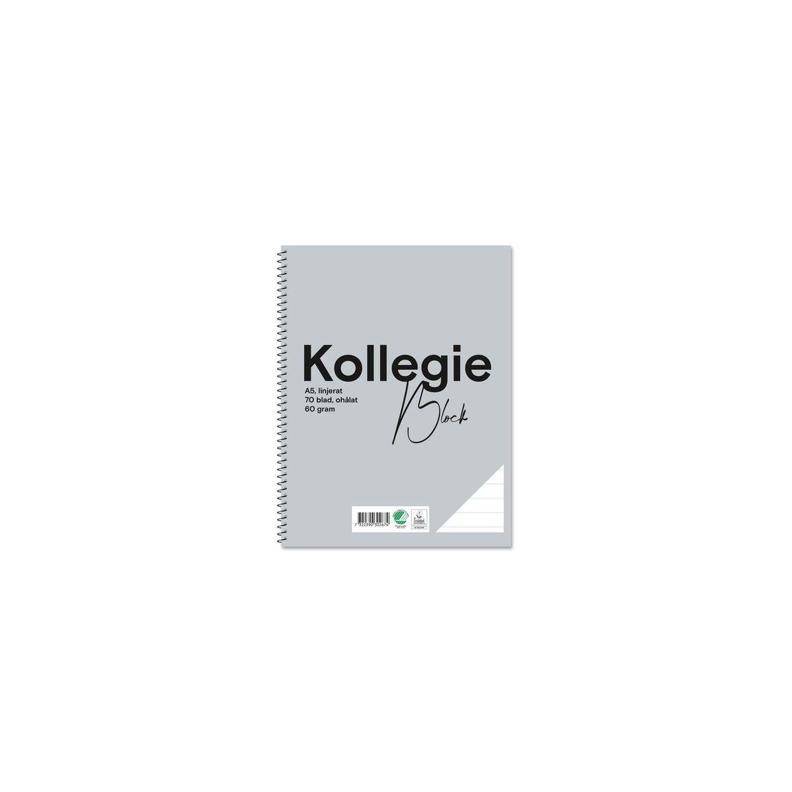 College notebook FW A5 60g 70bl linj oh