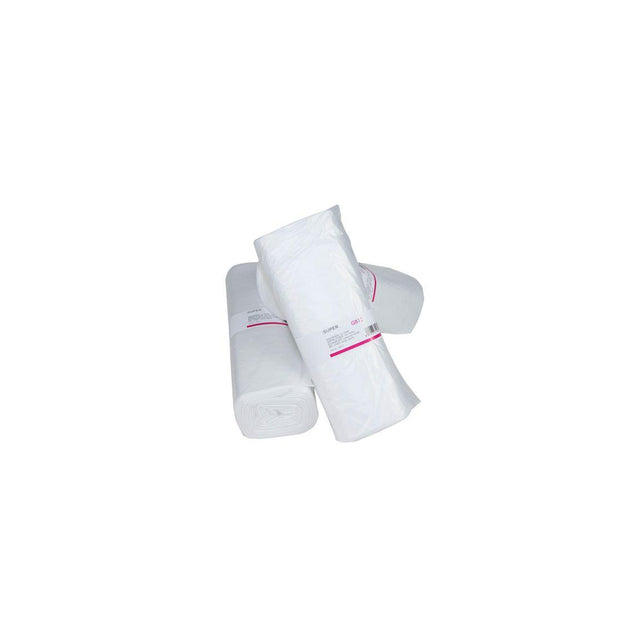 Wastepaper basket bag HD 80L 12my white 50/rl