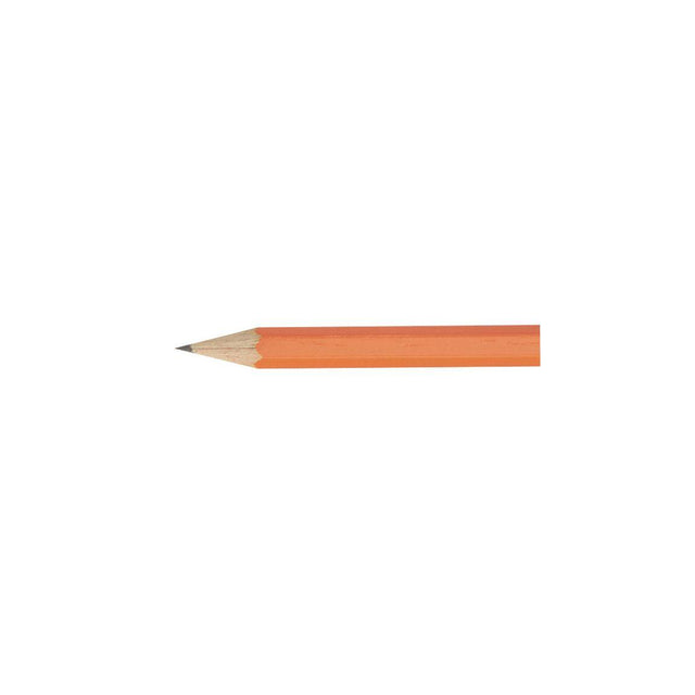 Pencil with eraser yellow 12/pack