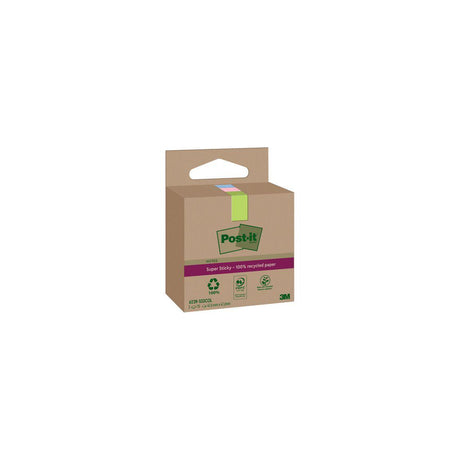 Notes POST-IT SS47,6x47,6mm re black 3/fp