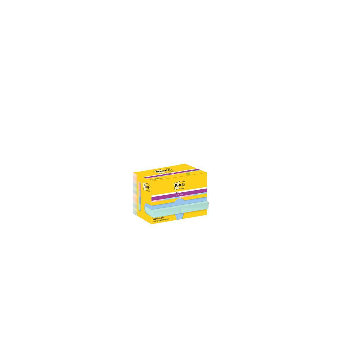 Notes POST-IT SS Soulful 47,6x47,6 12/pc