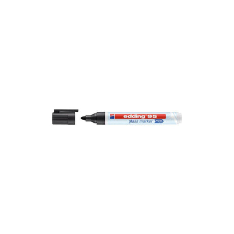 Labelling pen glass board EDDING 95 black