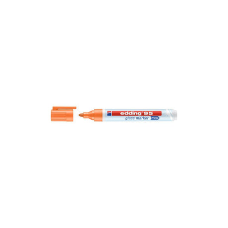 Labelling pen glass board EDDING 95 orange