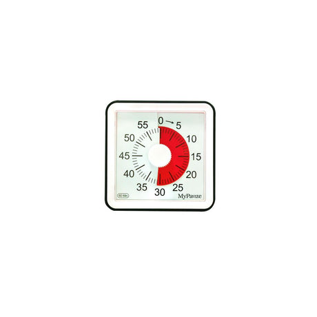 Timer Concentration clock 8x8cm black
