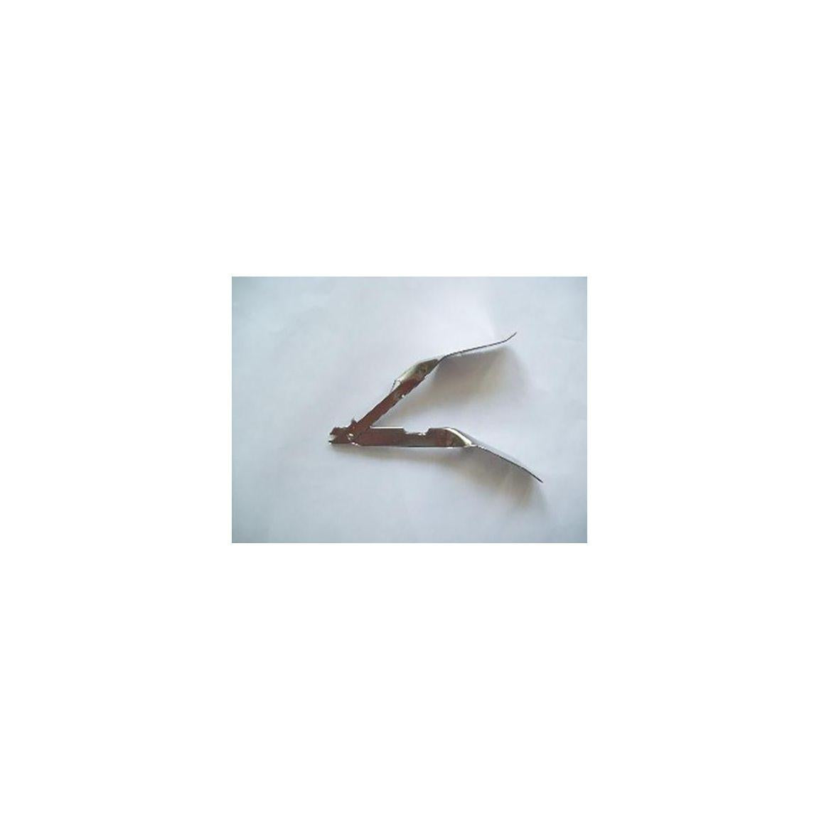 Metal stapling forceps, sterile