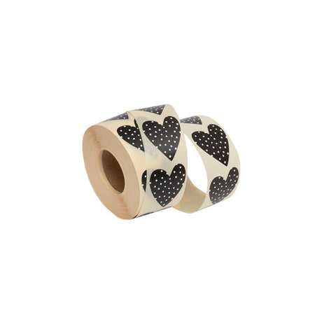 Label Black hearts 1000/rl