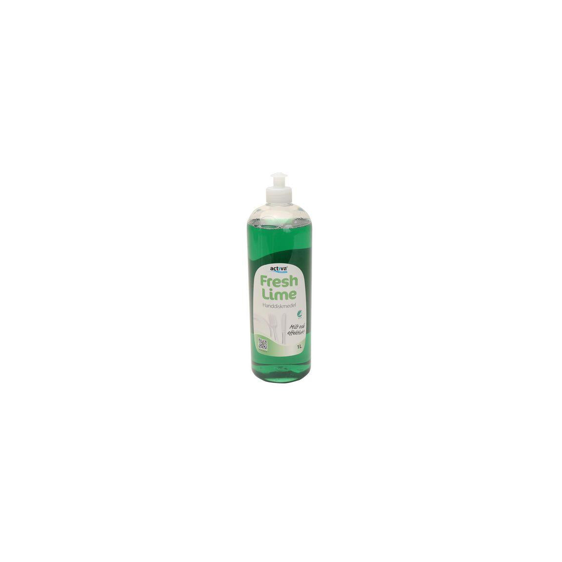 Hand dish ACTIVA fresh lime 1L