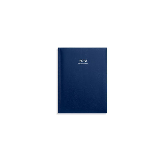 Weekly diary 2025 blue