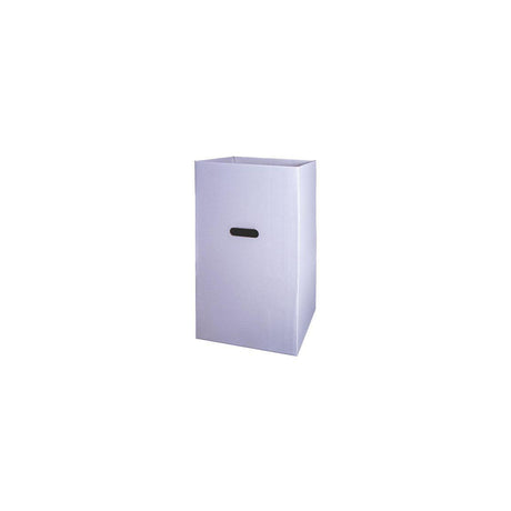 Wastepaper basket well 380x350x740mm white
