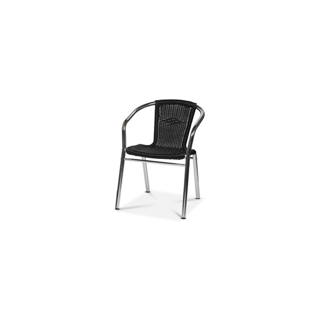 Chair frame Alu-Bistro black