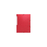 Rubber band folder EXACOMPTA 3cl A4 425g red