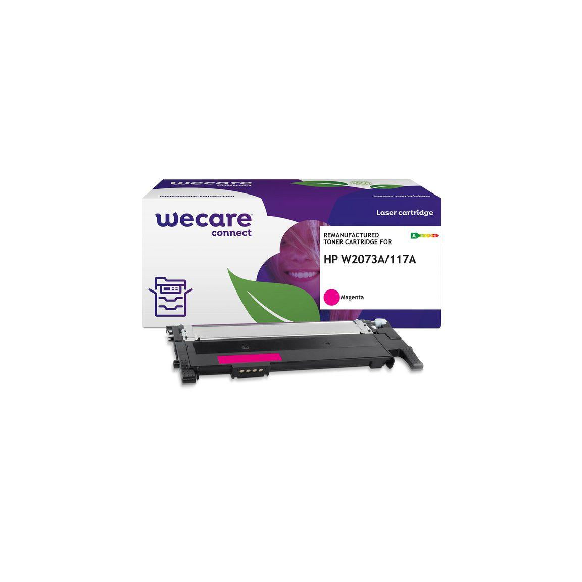 Toner WECARE HP W2073A 117A 1K magenta