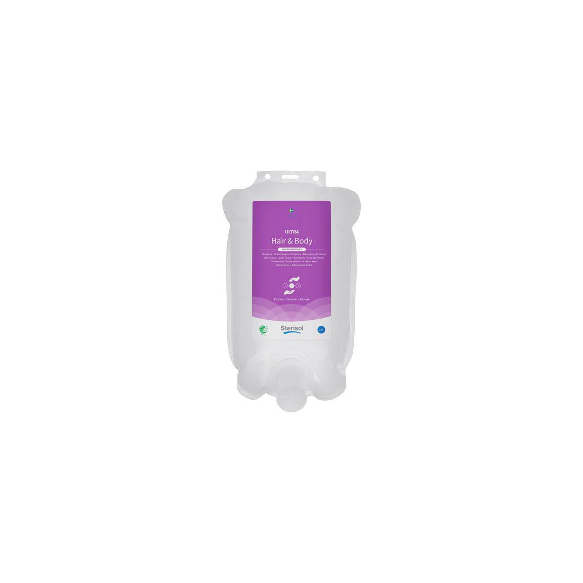 Shower soap STERISOL Ultra H&B 2,5L 2/pack