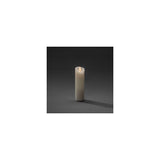 Wax candle 5x17.8 cm LED white