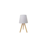 Table lamp UNILUX Katy Led white/bamboo