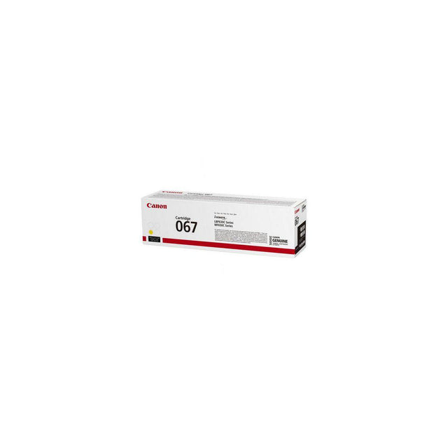Toner CANON 067 1,25K yellow