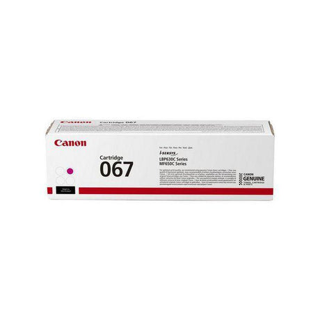 Toner CANON 067 1,25K magenta