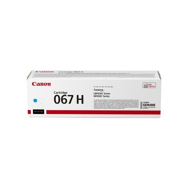 Toner CANON 067H 2,35K cyan